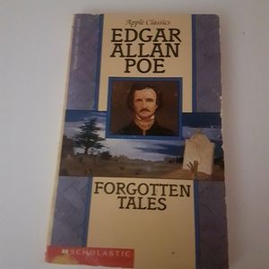 Edgar Allan Poe scholastic book, vintage